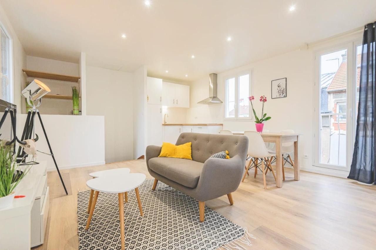 Appartement Lumineux Proche Cathedrale Reims Exteriör bild